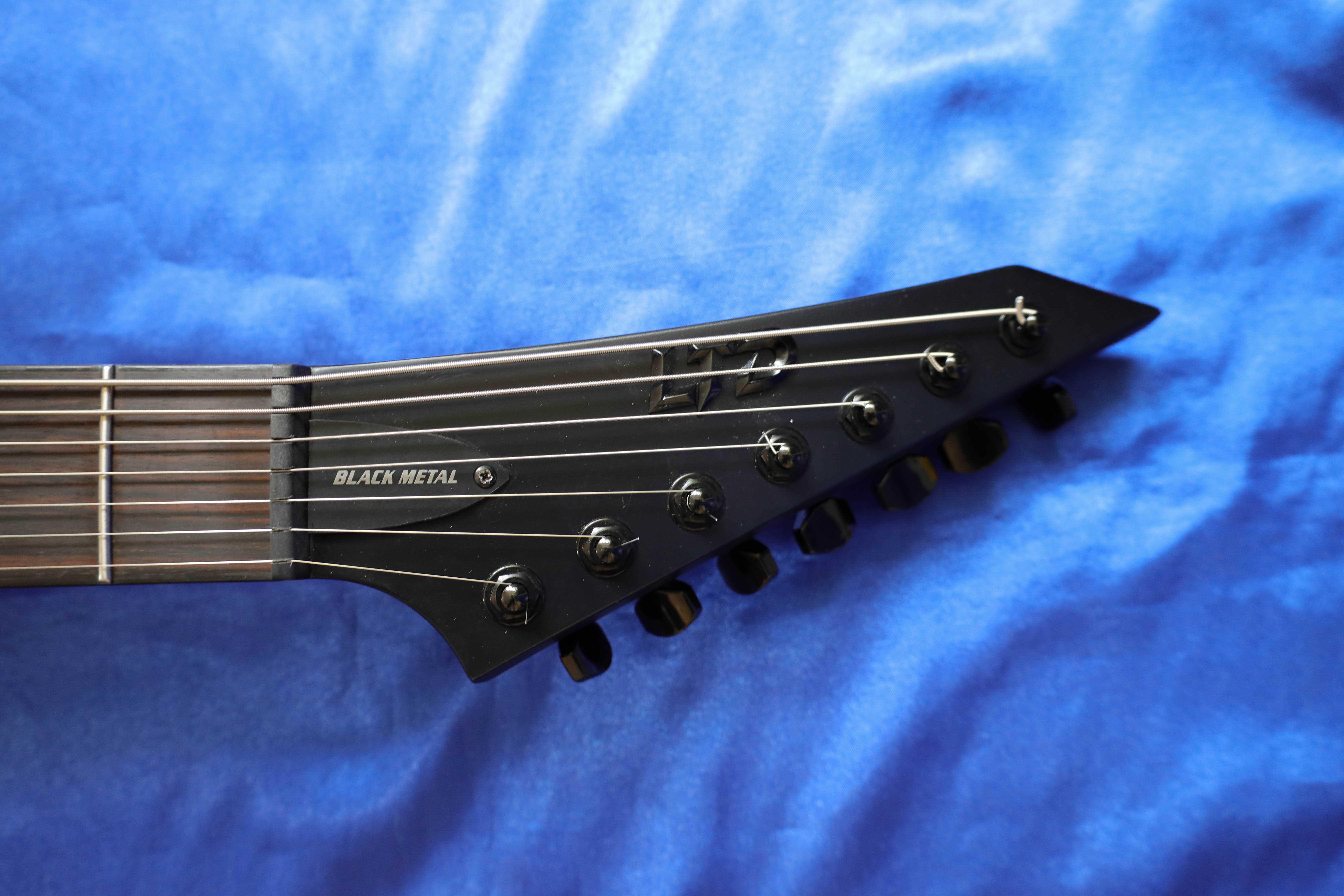 LTD EX-7 Baritone Black Metal