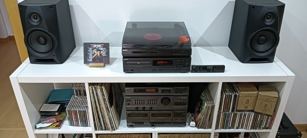 Aparelhagem vintage Sony LBT-V302