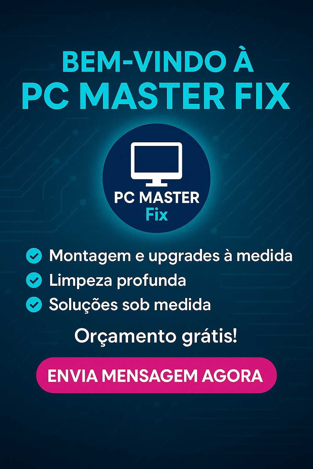 Montagem ou limpeza de computador