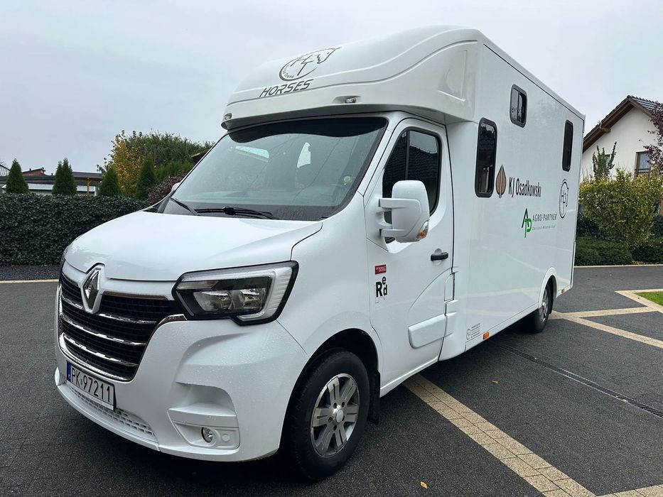 Renault MASTER  Renault Master koniowóz 2020 rok, 5 osobowy, automat, 180kM