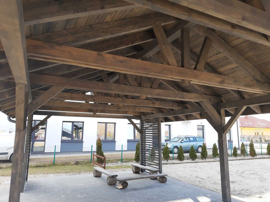 garaż garaże wiata altana altanki domek drewniany