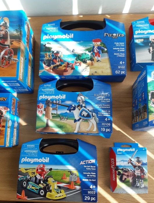 Playmobil Knights 70106, History 5391 e 5393 Legião, Action etc.