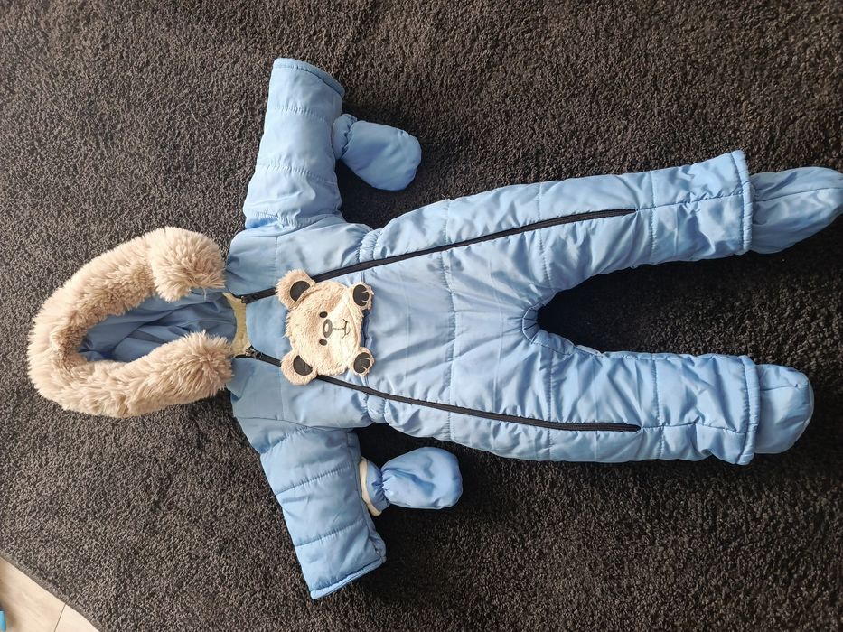 Зимовий теплий комбінзон