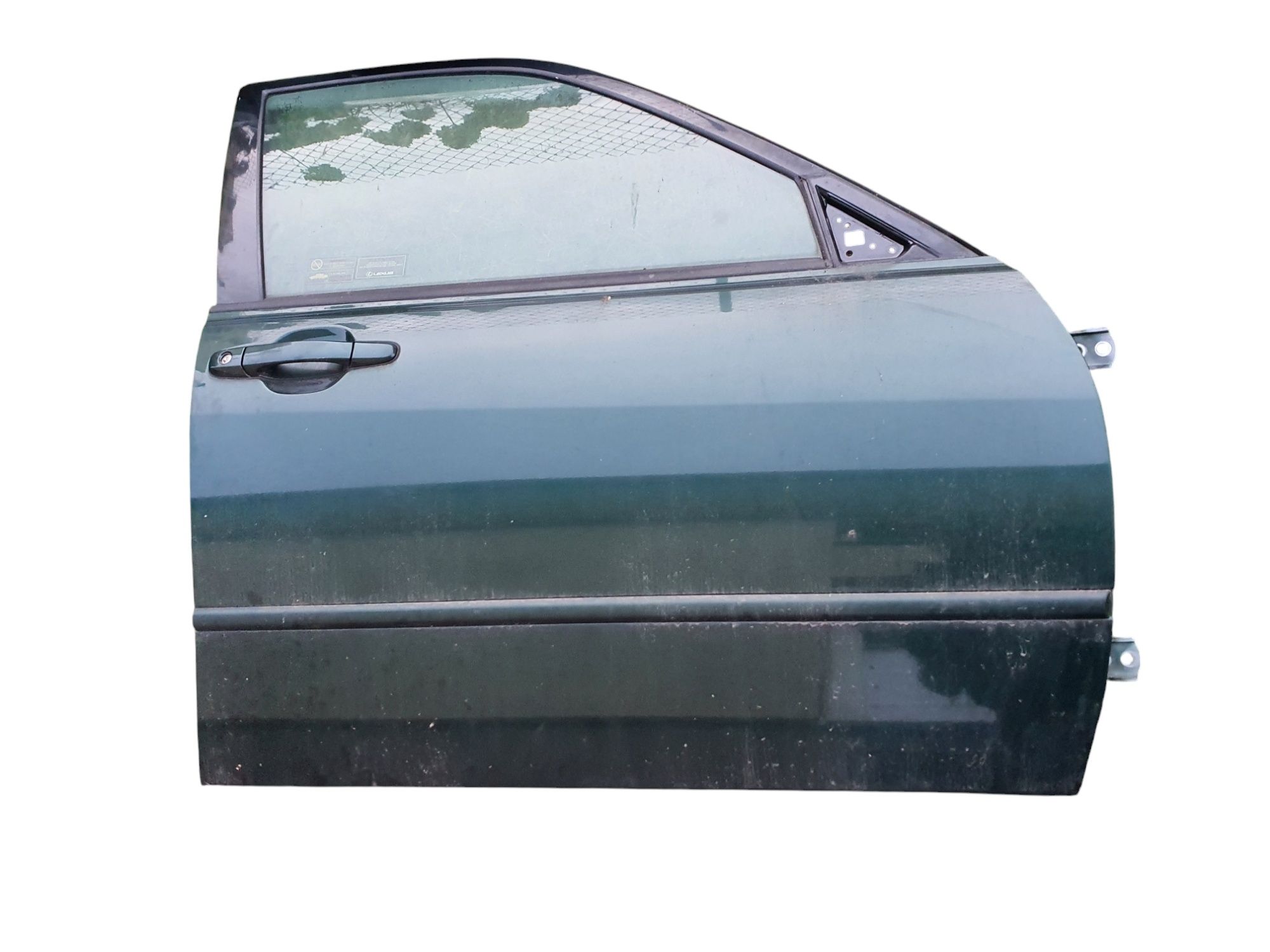 LEXUS IS200 IS300 drzwi prawe przednie 6R4 zielone 99-05
