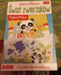 Gra dla maluchów trefl fisher price układanka puzzle