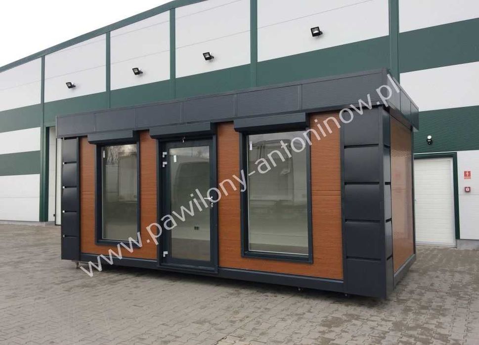 NOWY Pawilon Handlowy Kontener Biurowy Gastronomiczny Komis #PRODUCENT