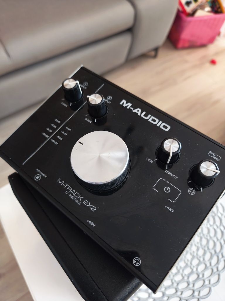 Interfejs M-audio m-track 2x2