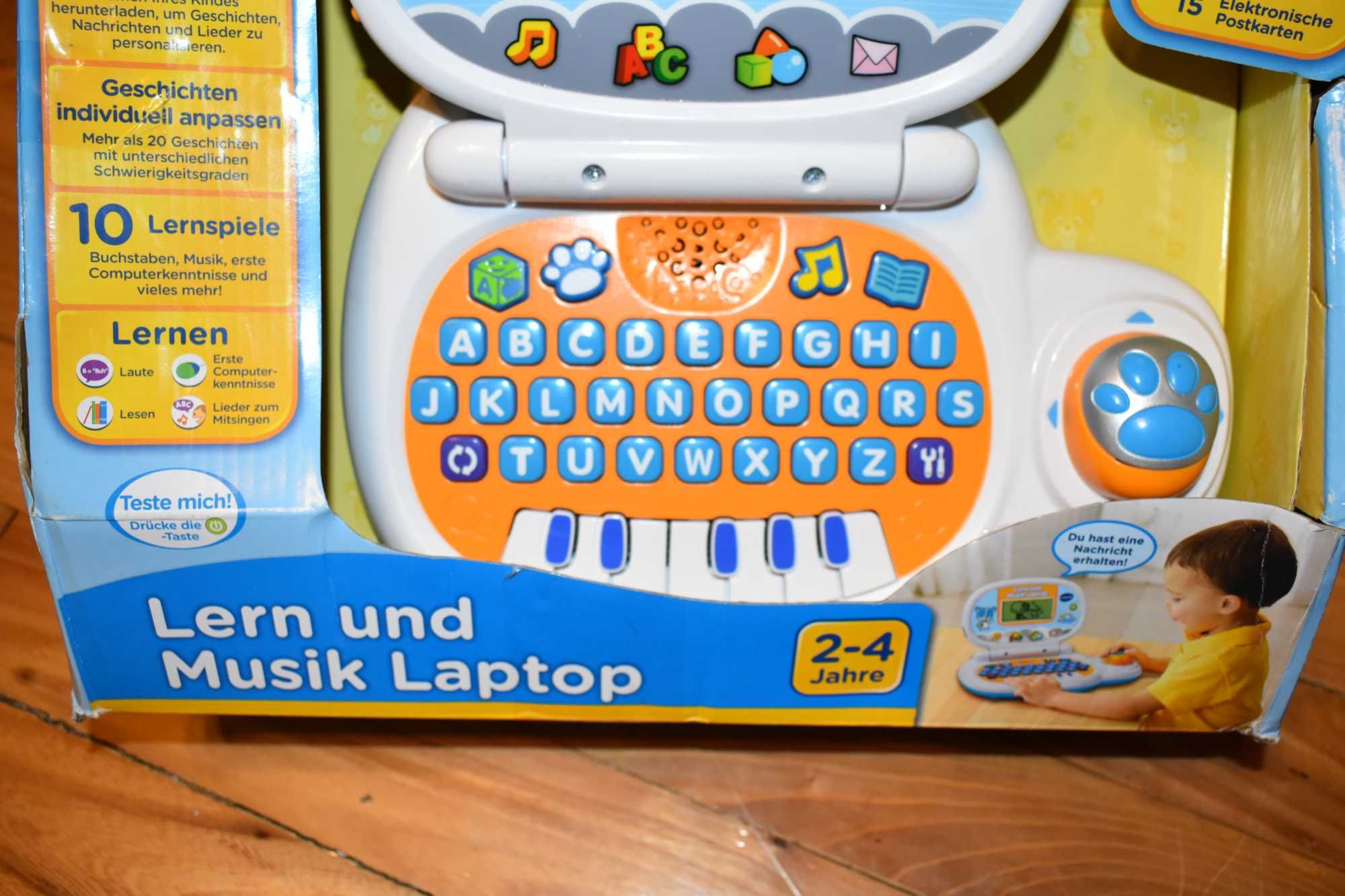 Komputerek lern und musik laptop genius Vtech dla dzieci