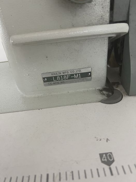 Швейное оборудование jack 9100 b и siruba l818f m1