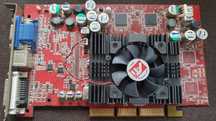 ATI Radeon 9500 64MB AGP 8X Żadka Wersja Retro.