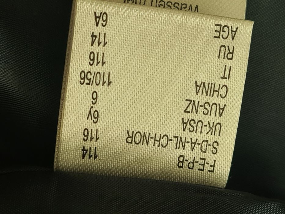 Colete impermeável Novo - 6 anos