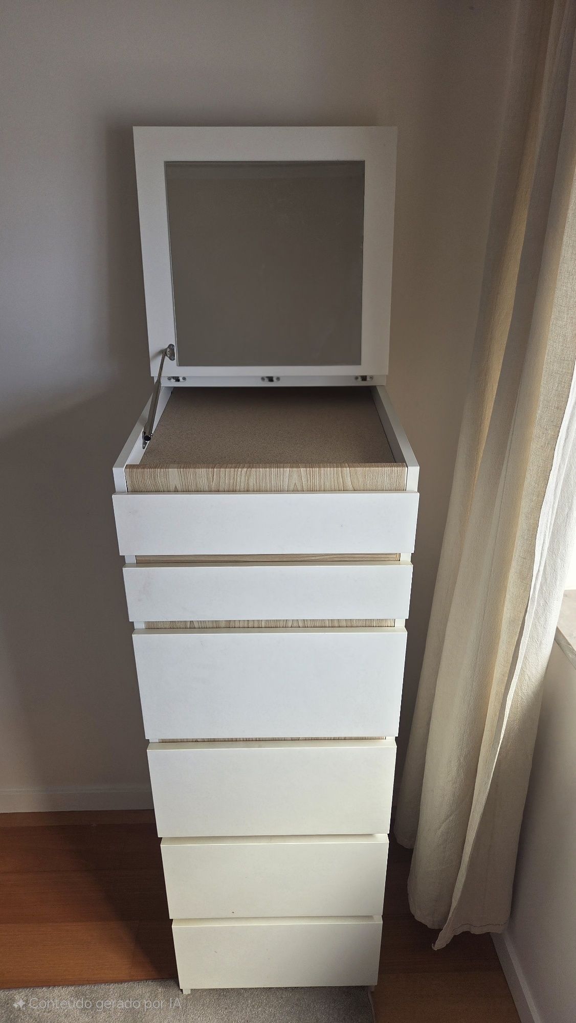 Cómoda c/6 gavetas (branca) - IKEA