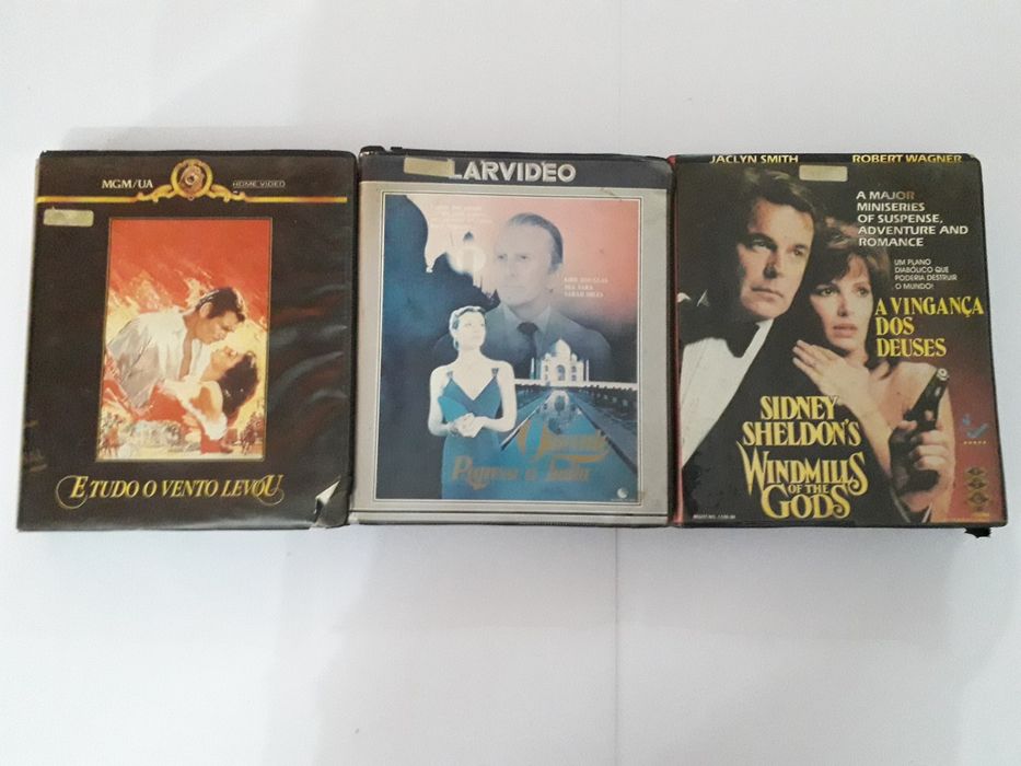 3 Vhs raros e muito antigos