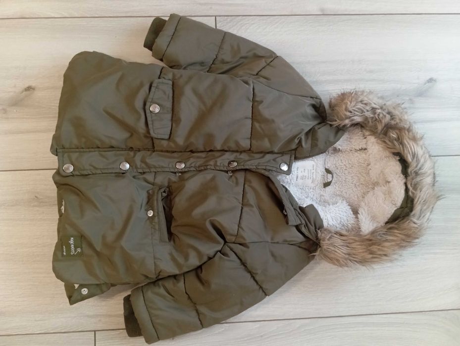 bardzo ciepła kurtka zimowa ZARA