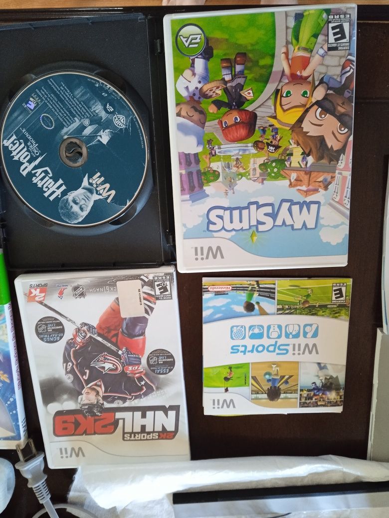 Konsola Wii plus dodatki