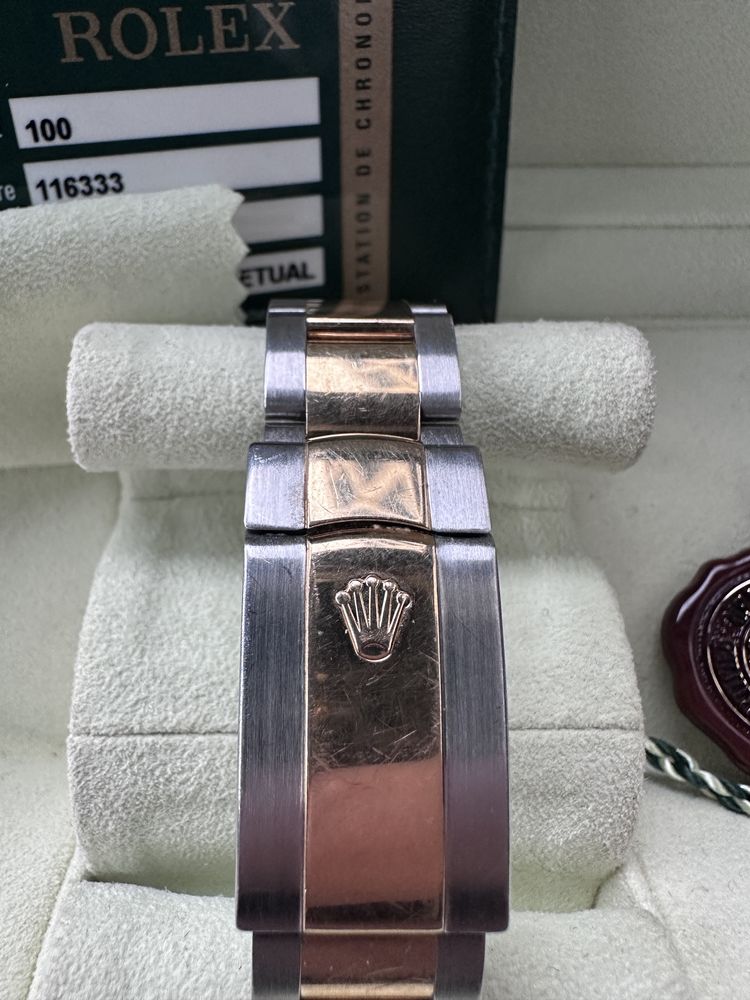 Rolex DateJust Winbledon Dial gold sal oyster