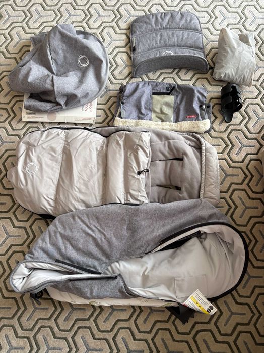 Wózek Bugaboo Fox 2w1 + bogaty komplet akcesoriów