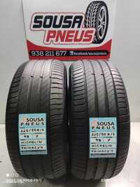 2 pneus semi novos 225-50r17 michelin - oferta dos portes