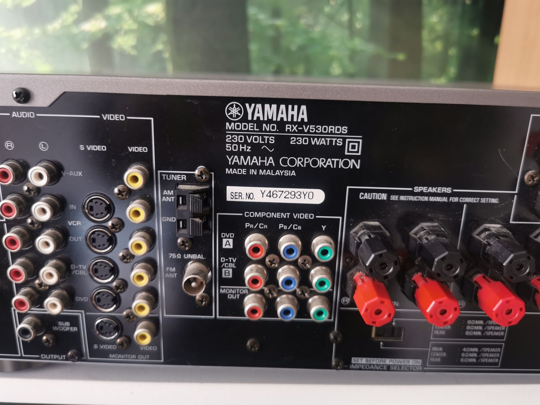 Amplituner Yamaha + pilot