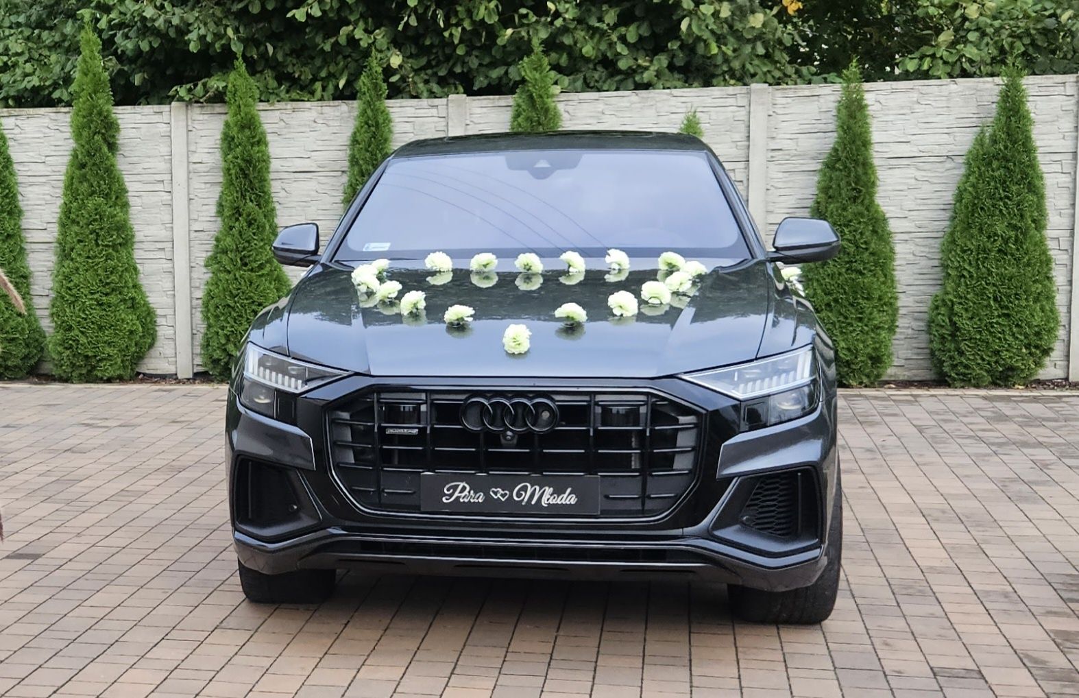 Audi Q8 wynajem Auto do ślubu