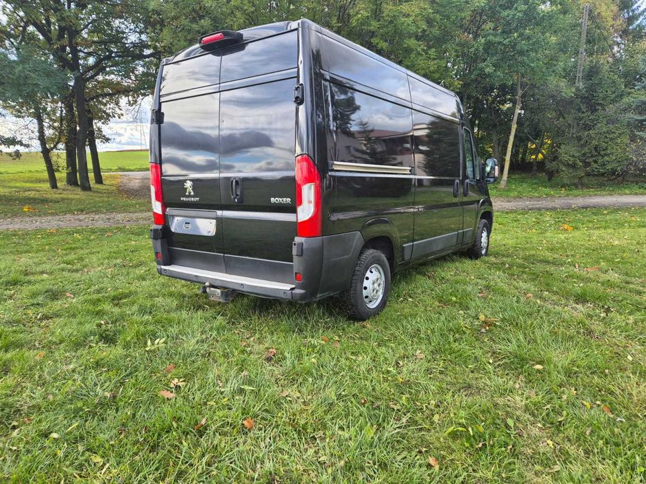 Peugeot Boxer klimatyzacja, kamera cofania- uszkodzony silnik.
