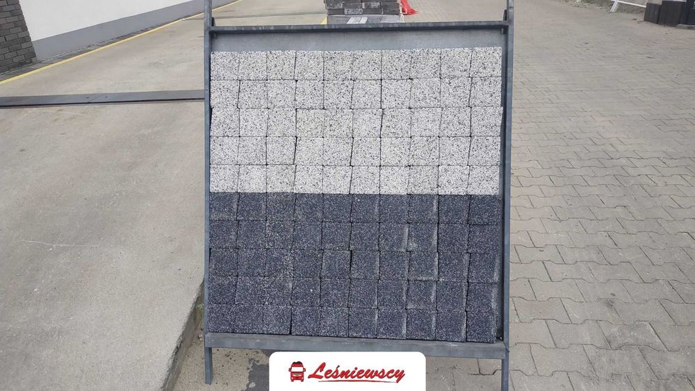 Kostka brukowa na taras, chodnik, schody 4cm płukana Polbruk-WESTA