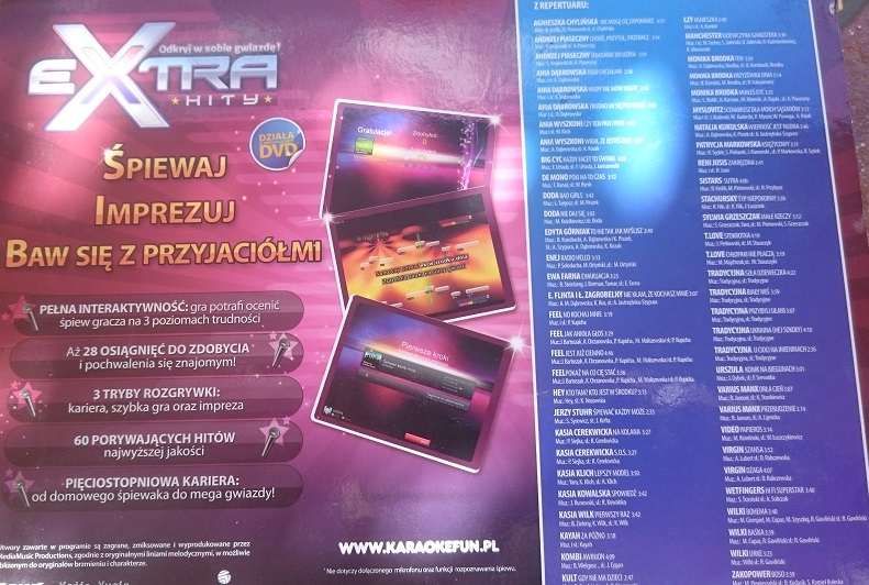 Karoke DVD Spiewaj, imprezuj, baw się