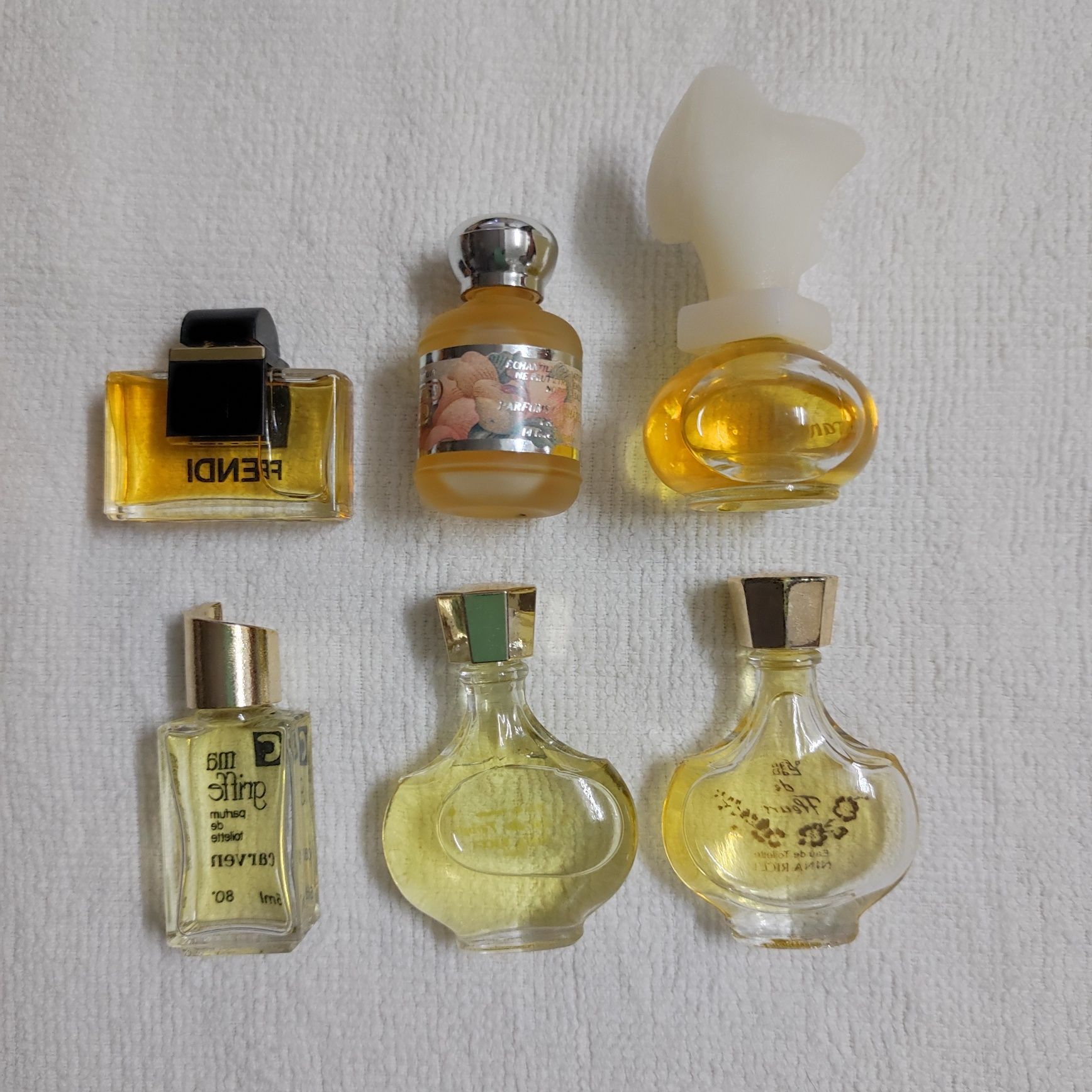 Miniaturas de perfume