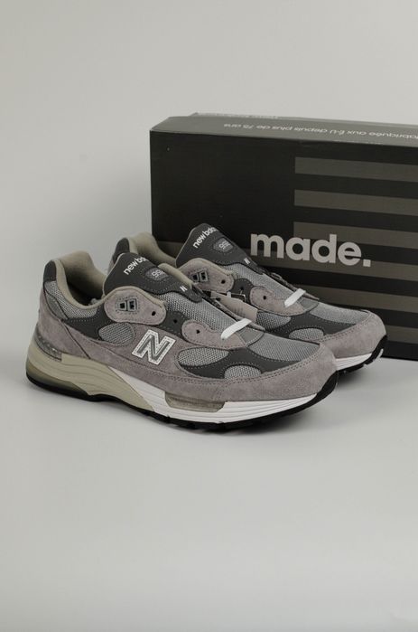 Оригінал New Balance 992  "GREY" Made in USA M992GR 43