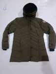Canada Goose military green parka roz,40/12/L ocieplana pikowana puch