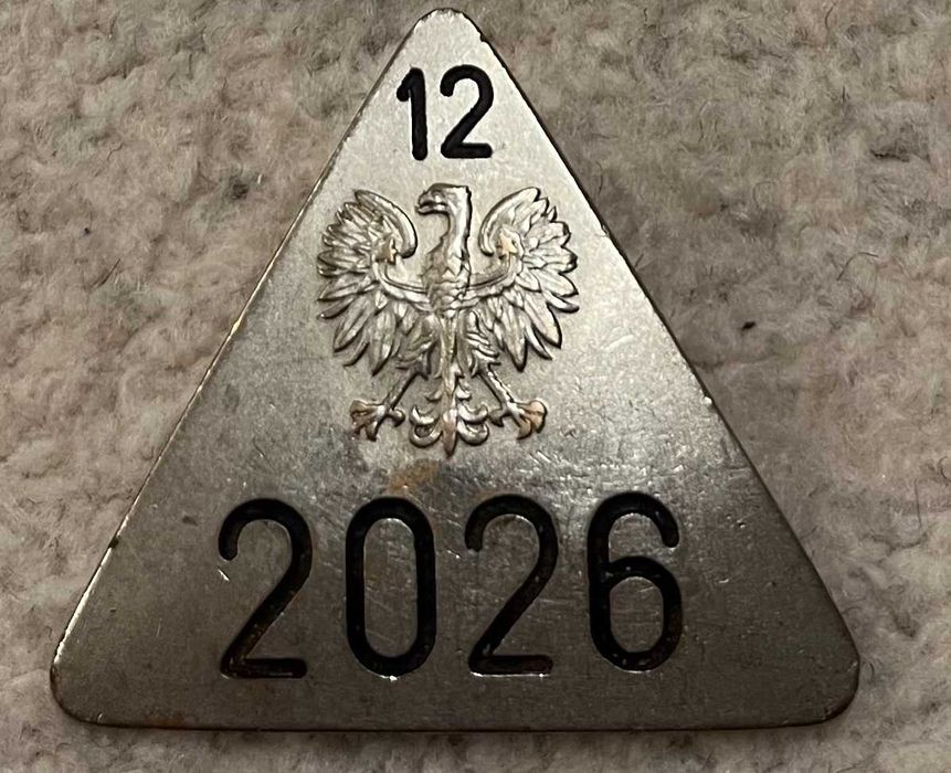 Odznaka MO blacha milicja policja