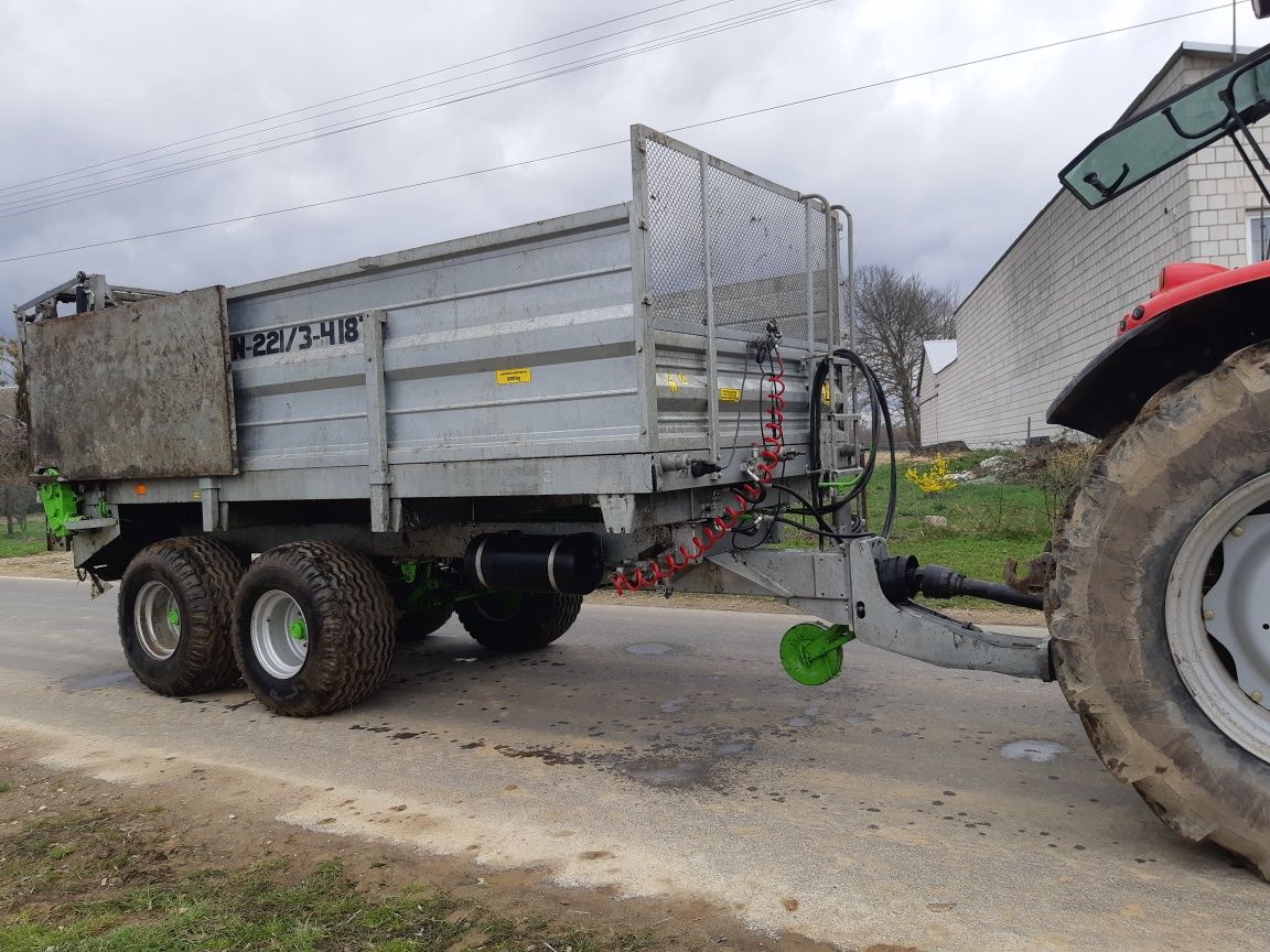 Rozrzutnik obornika cynkomet 8 ton N-221/3-4