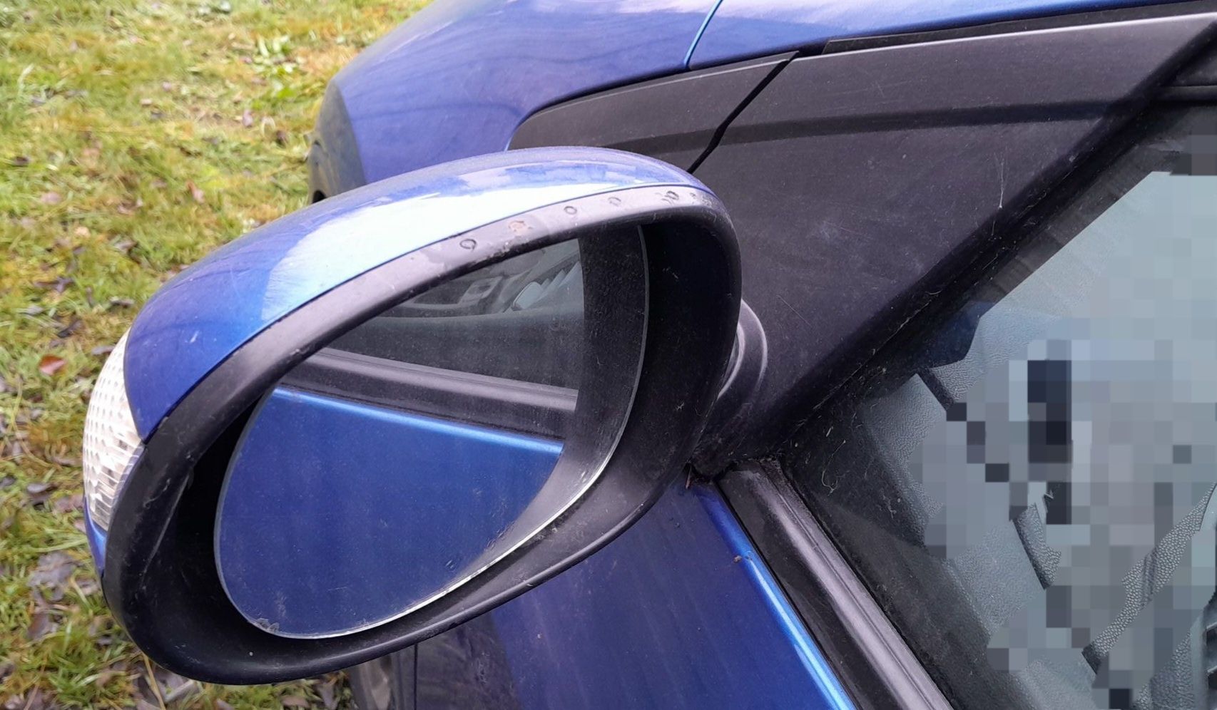 Honda Civic VIII Ufo 06-11 Lusterko Zewnetrzne Lewe 9Pin UK B520P Nieb