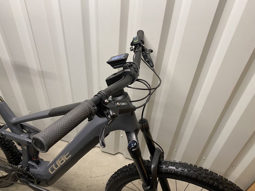 Електровелосипед Двухпідвісний карбон E-bike Cube Stereo Race 140 R