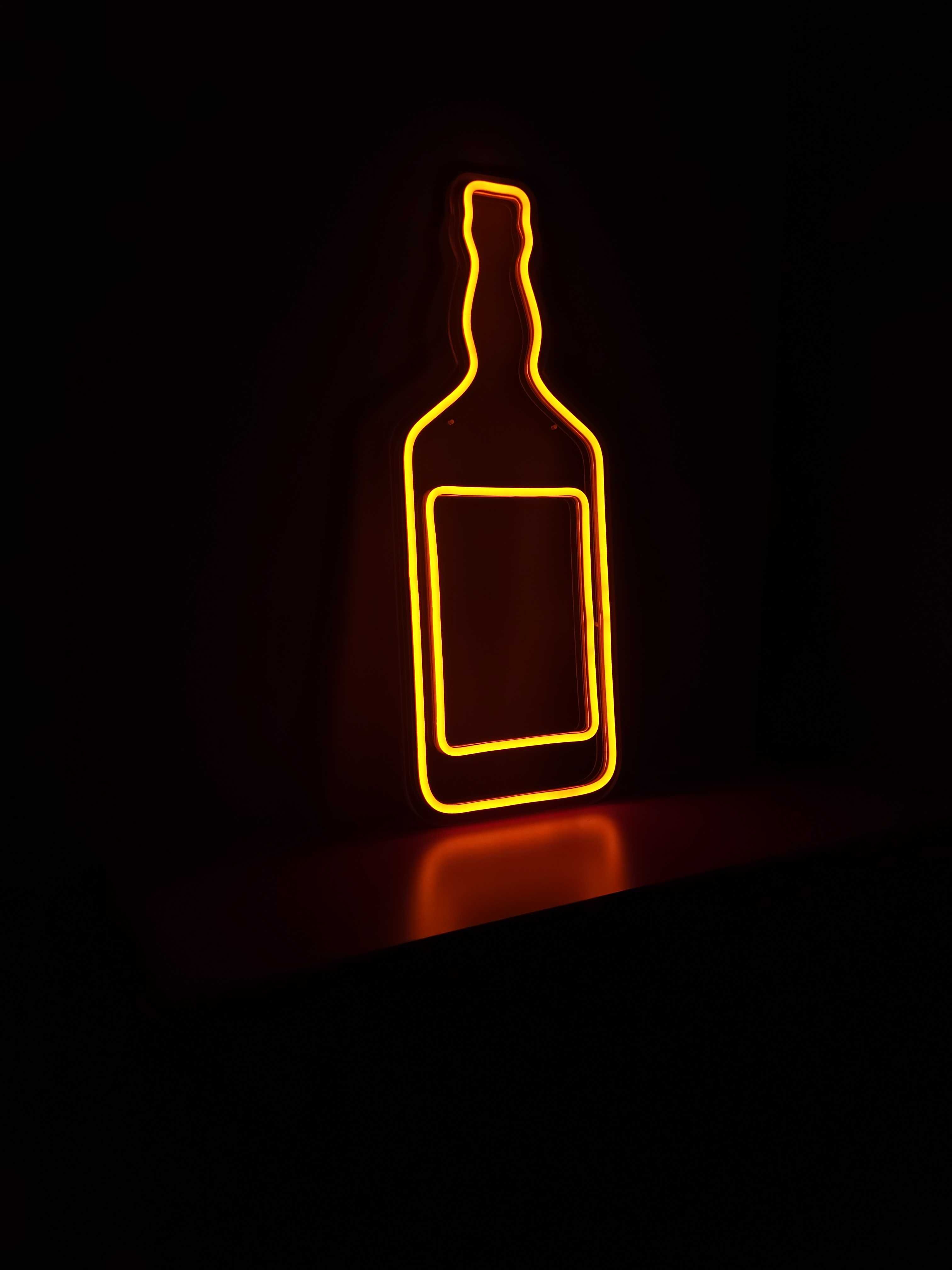 Whisky, Jack Daniels Neon Led, Ledon, bar, klub, pub, sklep, ozdoba