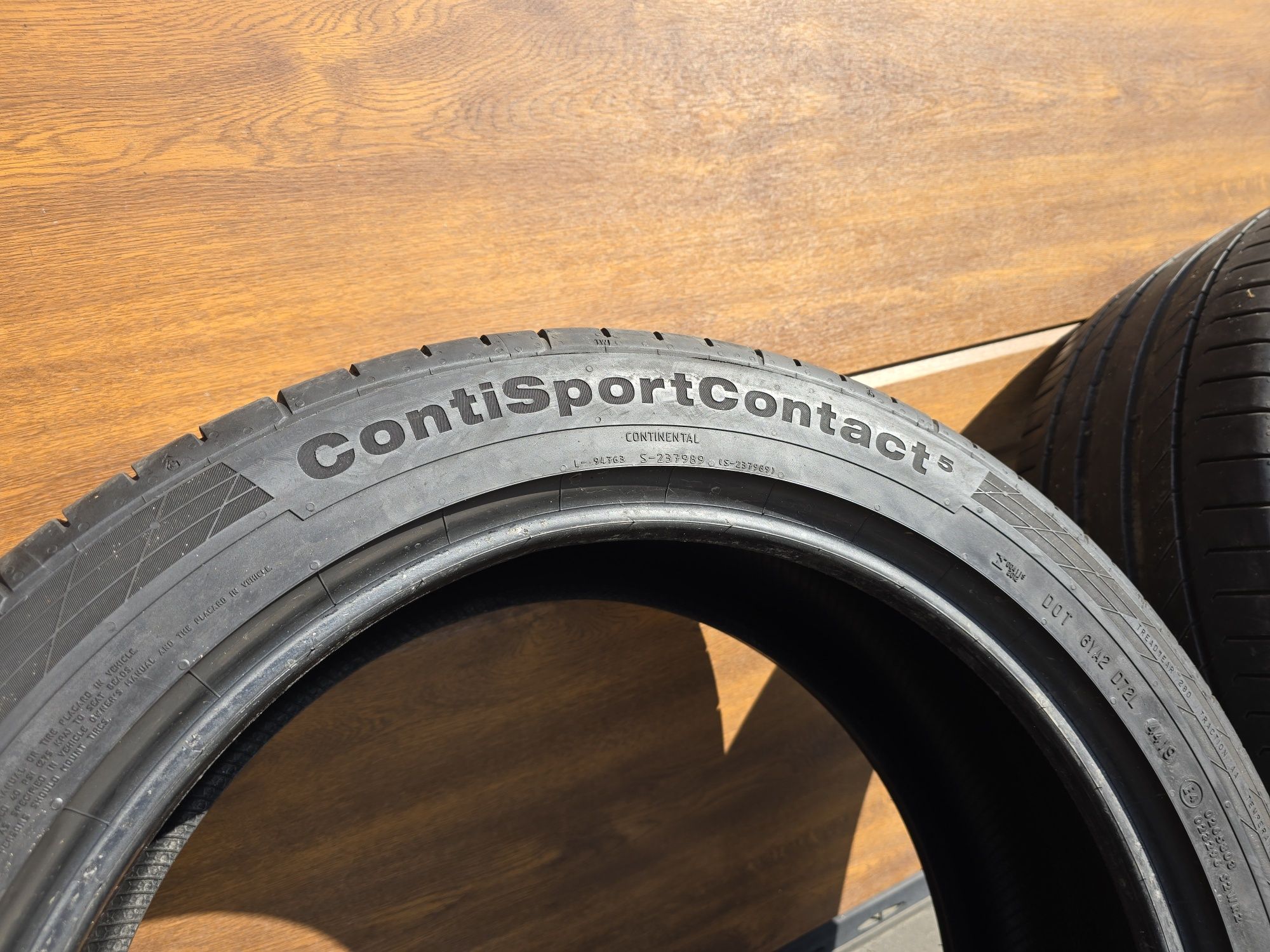 Opony letnie Continental 245/45R19 4szt. 2019r