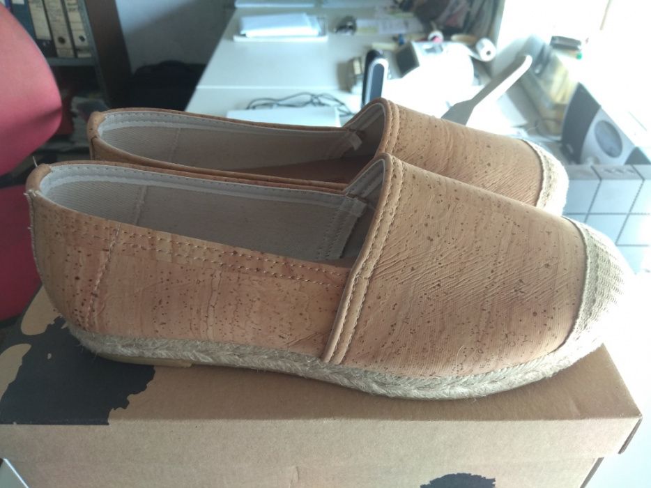 Calcado em Cortiça da Marca Montado fabricado em Portugal