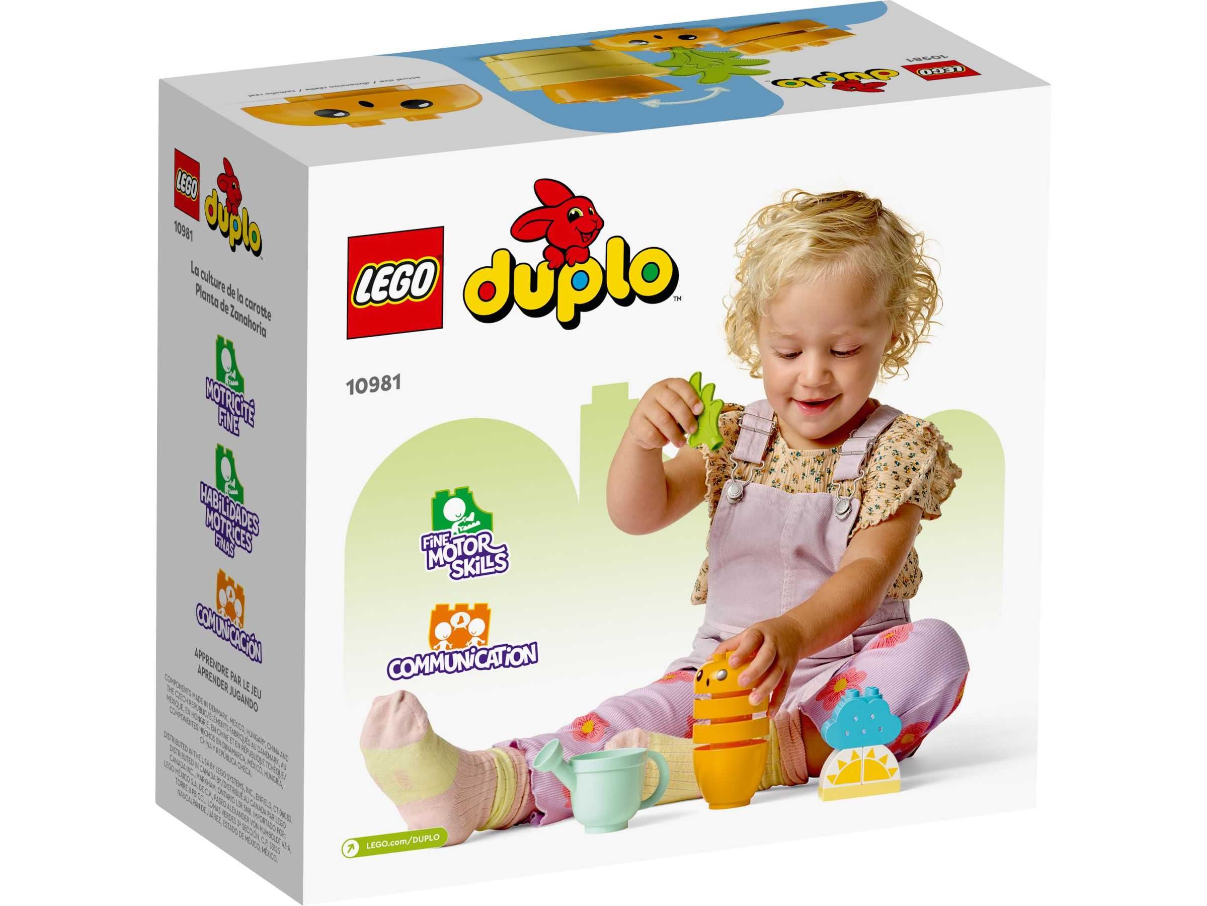 Klocki LEGO 10981 Duplo - Rosnąca marchewka