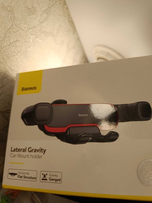 Тримач baseus автомобільний на воздуханбезеус в авто Новий запакований