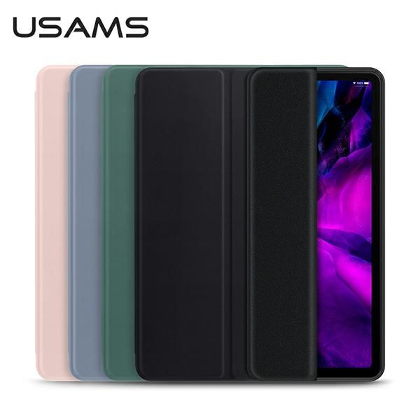 USAMS Etui Winto iPad Air 10.9" 2020ciemny zielony/dark green