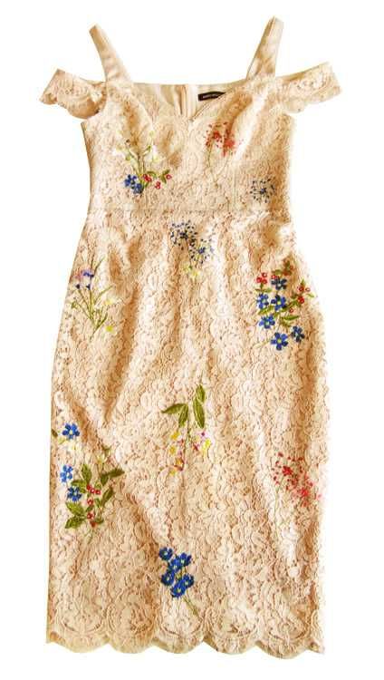 Karen Millen sukienka koktajlowa koronkowa midi rozmiar 36