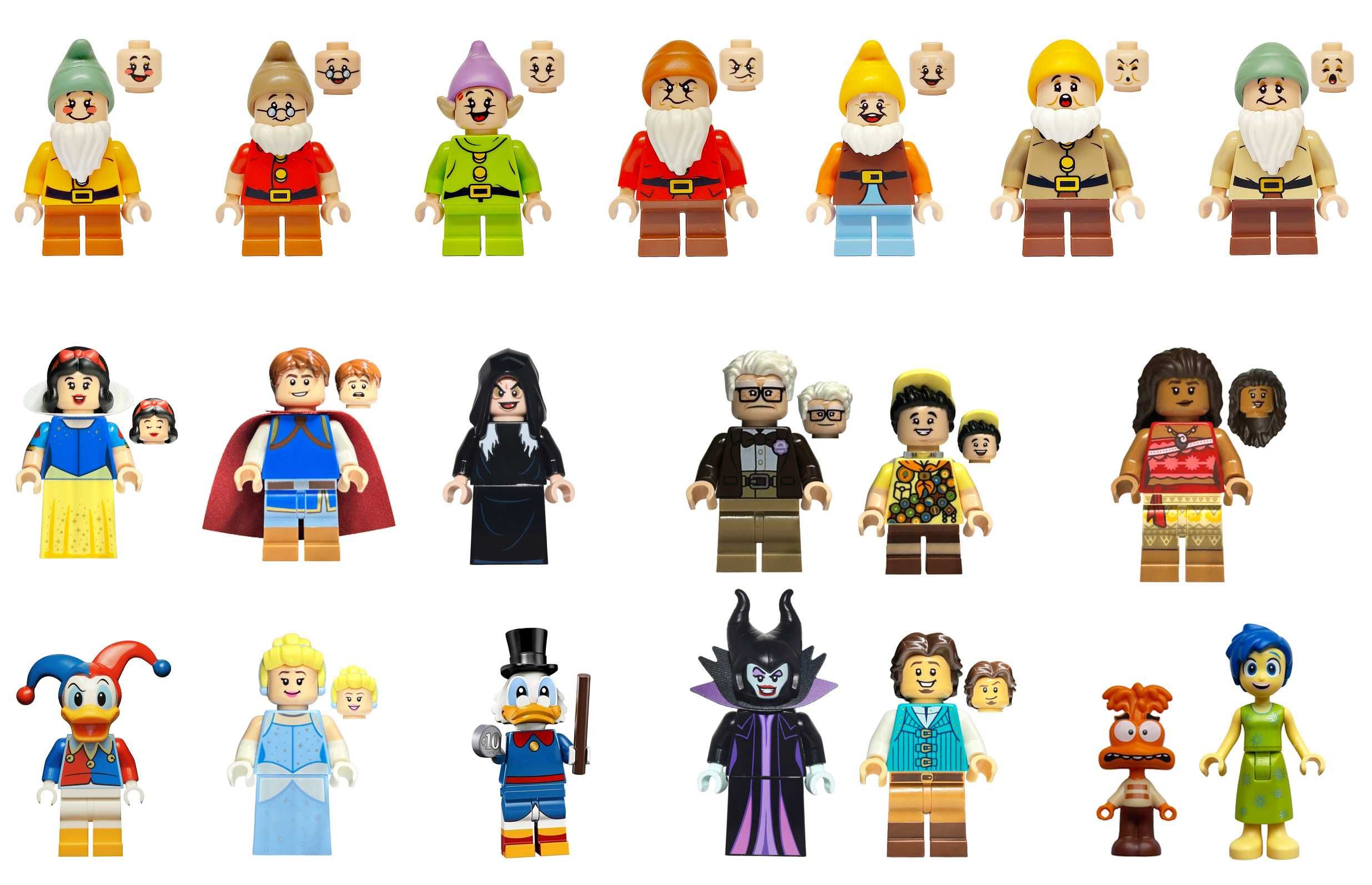 LEGO MINIFIGURAS Walt Disney Bambi Dumbo Mickey Minnie Peter Pan Woody