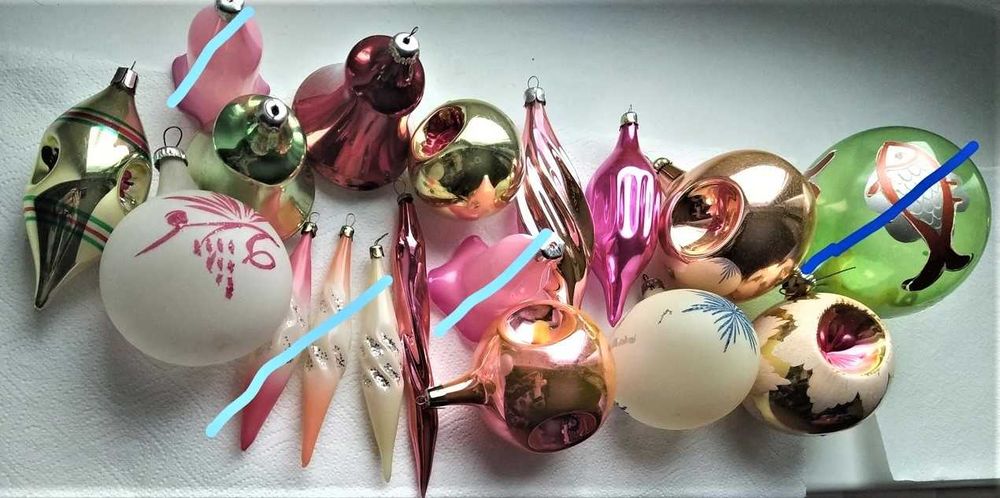 Продам старинные советские ёлочные игрушки 50-60г. времён СССР винтаж