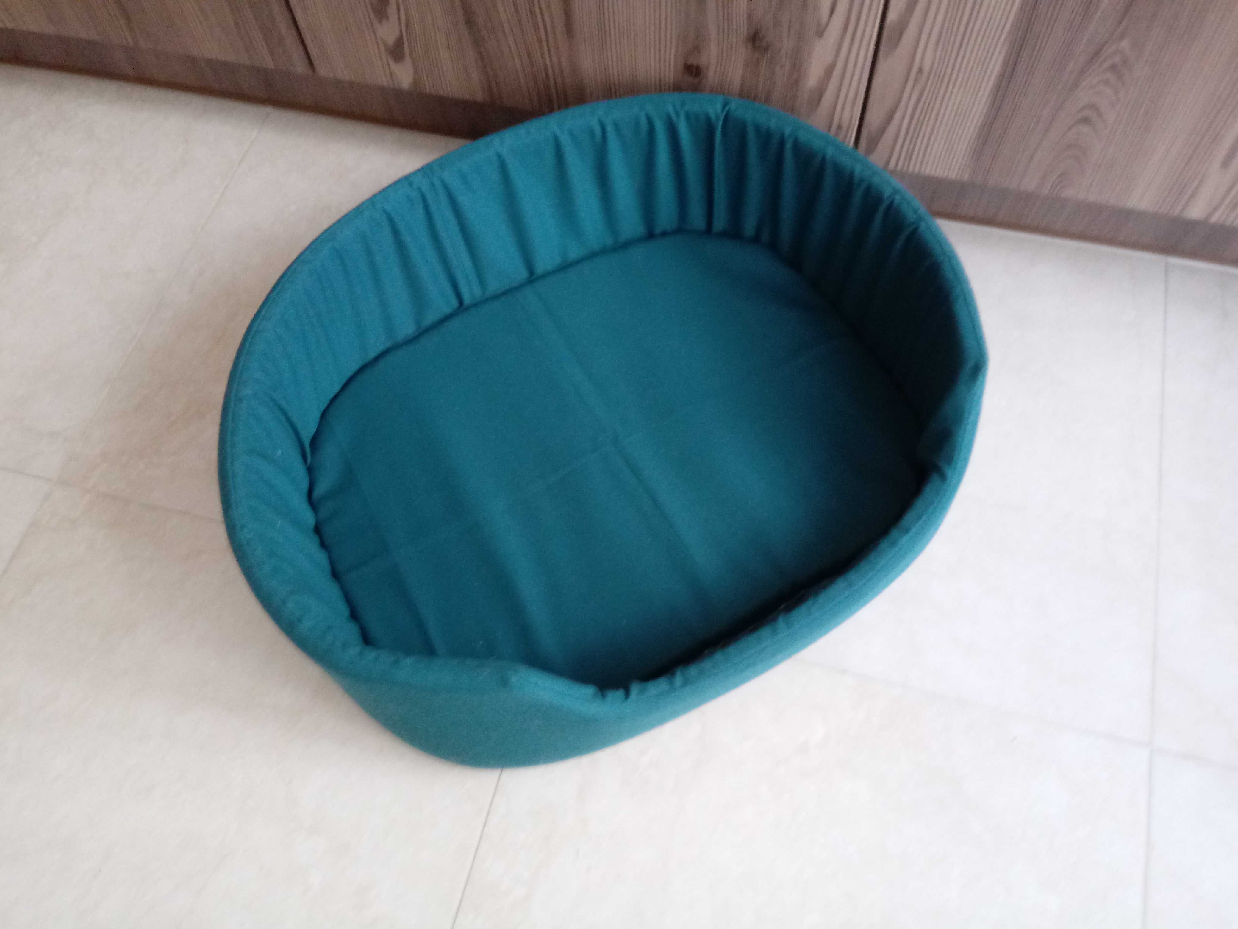 Legowisko dla psa kota 50x40x18 kanapa sofa NIEBIESKIE NOWE