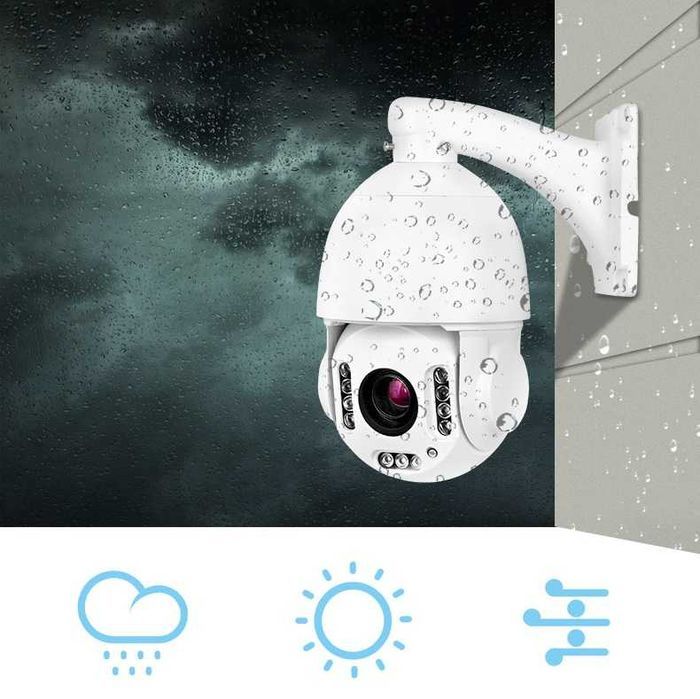Kamera Obrotowa Zewnętrzna IP Wifi 30X Zoom Optyczny 8Mpx 4K
