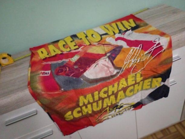Poszewka Michael Schumacher rajdowiec kierowca rajdowy czerwona