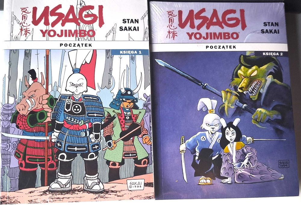 Usagi Yojimbo - Saga. Księga 1-9+ Początek 1-2  Nowy/Folia