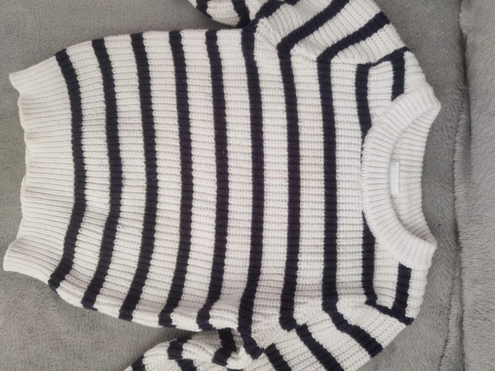 Sweterek sweter w paski