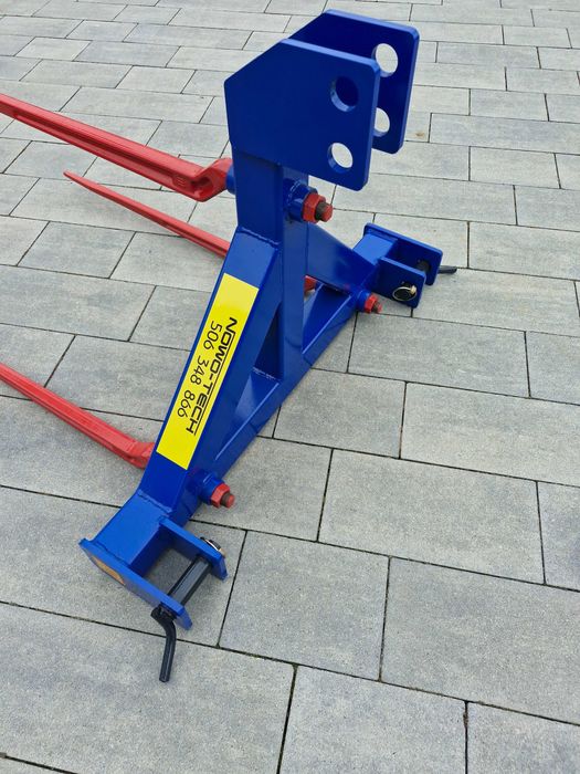 widły do bel, balotów, igła, podnośnik do siana na tył ciągnika, tuz