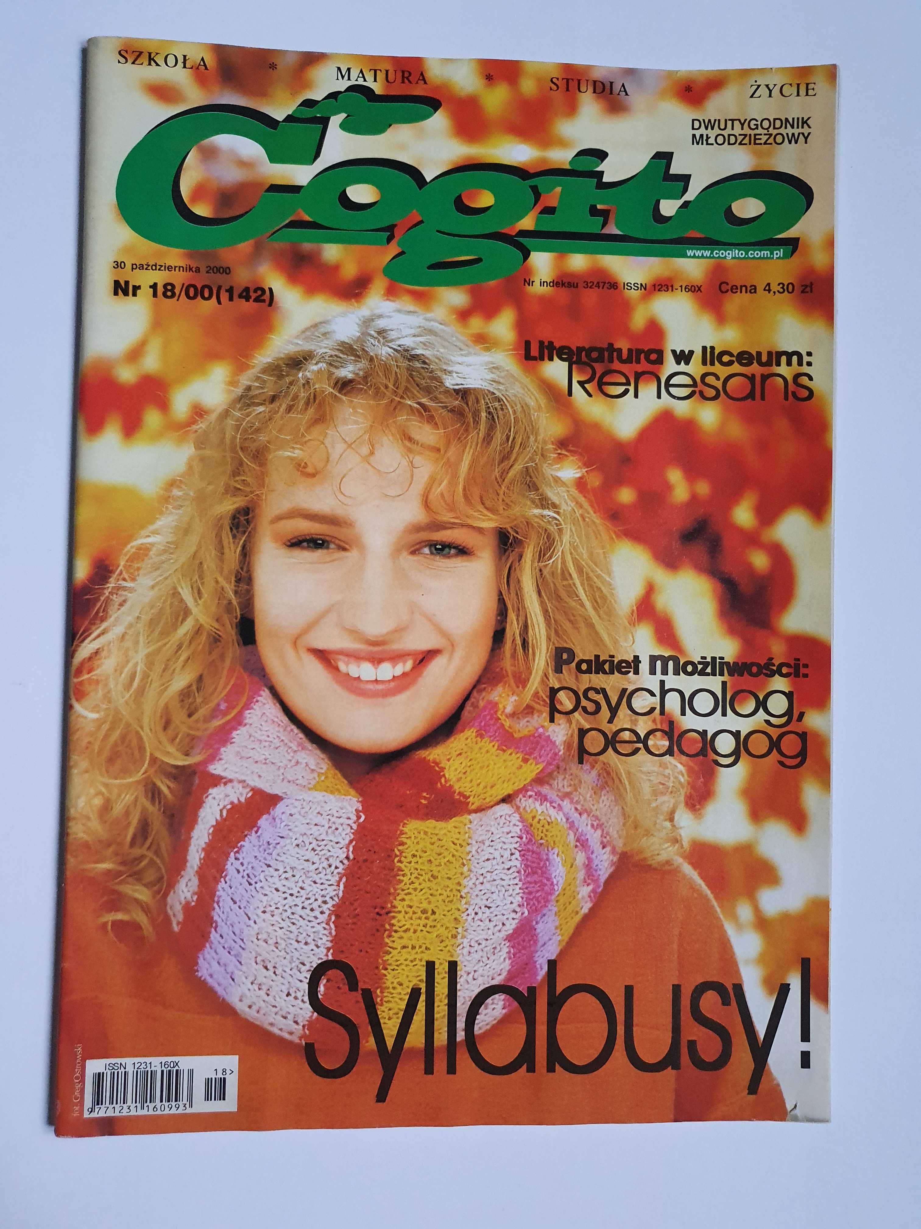 Kolekcjonerskie Gazety Cogito 2000, 2002 - 6 sztuk